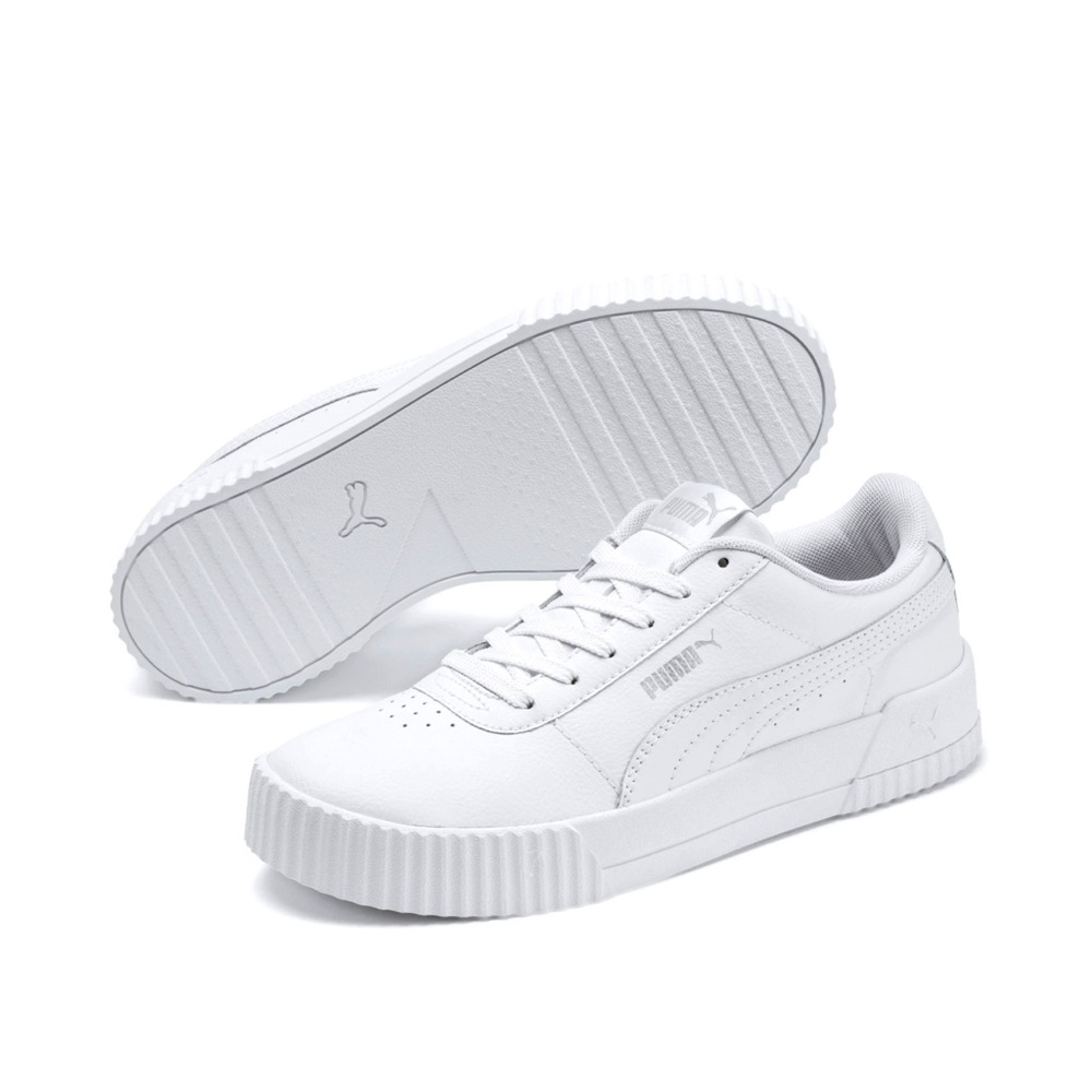 Puma Carina Sneaker - White - Size 7.5